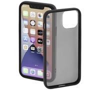 Hama Coque iPhone 13 Pro Max Invisible (Coque Protection Apple iphone 13 Pro Max Transparente, Etui antichocs, Protege des Rayures et saleté, Permet la Charge par Induction) Transparent, Noir