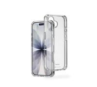 Hama Coque iPhone 17 "Extreme Protect (D3O Bumper Incassable, Anti-Chocs, Resistant aux Chutes de 3.5m, Anti Jaunissement, Bords Surélevés, Etui Compatible Chargement Induction) Transparent