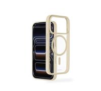 Hama Coque iPhone 17 Pro MagSafe et Qi2 20% recyclé, anti-jaunissement — Beige/Transparent