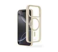 Hama Coque de Protection pour iPhone 17 Pro et MagSafe (Coque magnétique pour Charge inductive, Protection des Bords, Protection de l'appareil Photo, Surface antidérapante, Boutons latéraux protégés
