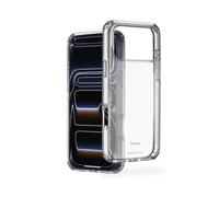 Hama Coque iPhone 17 Pro Max Extreme Protect (D3O Bumper Incassable, Anti-Chocs, Resistant aux Chutes de 3.5m, Anti Jaunissement, Bords Surélevés, Etui Compatible Chargement Induction) Transparent