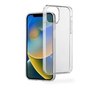 Hama Coque pour iPhone 12/12 Pro Always Clear [Housse Anti-jaunissement] [Etui Antidérapant] - Transparent