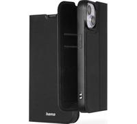 Hama Coque pour iPhone 13 "Daily Protect [Housse de Protection avec Rangement Carte] [Etui à Rabat] - Noir