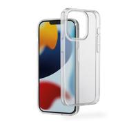 Hama Coque pour iPhone 13 Pro Always Clear [Housse Anti-jaunissement] [Etui Antidérapant] - Transparent