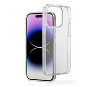 Hama Coque pour iPhone 14 Pro Always Clear [Housse Anti-jaunissement] [Etui Antidérapant] - Transparent