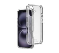 Hama Coque pour iPhone 16 "Extreme Protect [Housse Anti-jaunissement] [Etui D3O®] [Coque Robuste] - Transparent
