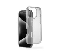 Hama Coque pour iPhone 16 Pro Always Clear [Housse Anti-jaunissement] [Etui Antidérapant] - Transparent