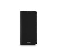 Hama Coque iPhone 16 Pro Max Daily Protect – Housse avec rangement carte et étui à rabat – Noir