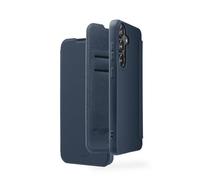Hama Coque pour Samsung Galaxy S25 Fantastic Feel [Housse de Protection avec Rangement Carte] [Etui à Rabat] [Housse Anti-poussière] [Etui Soft Touch] [Compatible Charge sans Fil] - Bleu