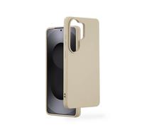 Hama Coque Samsung Galaxy S26 Ultra Fantastic Feel, Bords Surélevés, Resistant aux Rayures et Chocs, Intérieur Doux, Couvre Les Touches latérales, Compatible Chargement sans Fil, Beige