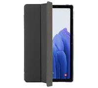 Hama Coque Samsung Galaxy Tab S7 FE/S7+ 12.4 Pouces (Flip Case pour Samsung Tablette, Housse de Protection avec Fonction Support, Transparente Arrière Magnétique) Noir