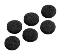 Hama 00184152 Coussinets pour casque 6 pc(s) 19 mm noir