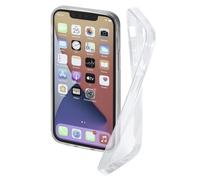 Hama Coque iPhone 13 Mini Crystal Clear pour Apple (Coque Transparente iPhone 13 Mini en TPU, Coque de Protection Souple, Protection téléphone Portable avec Surface antidérapante) Transparent