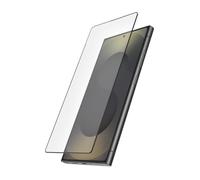 Hama D3O Verre de protection pour téléphone portable Samsung Galaxy S25 Ultra (protection d'écran incassable, anti-traces de doigts, verre de téléphone portable avec aide au montage, protection