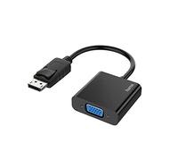 Hama 00200337 DisplayPort / VGA Adaptateur [1x mâle anglaise - 1x DisplayPort mâle] noir Noir G
