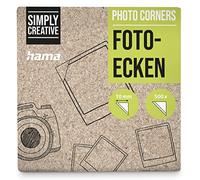 Hama Distributeur de coins photo 7107 – 500 coins adhésifs 10 mm Transparent