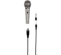 Hama Microphone Dynamique Câble 3M XLR Jack Karaoké Fête DJ