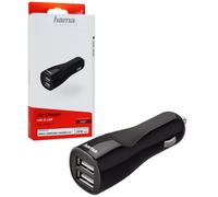 Hama Double Kfz Chargeur 4,8A USB 12V 24V - pour Téléphone Portable IPHONE Etc