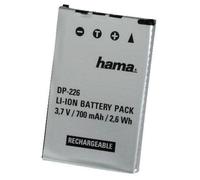 Hama DP 226 - Pile pour appareil photo Li-Ion 650 mAh - pour Casio EXILIM-EX-M1, M2, M20, S1, S2, S20, S3; EXILIM ZOOM EX-Z11, Z3, Z60, Z77