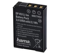 Hama DP 453 Batterie Rechargeable Lithium-ION (Li-ION) 850 mAh 3,6 V - Batteries Rechargeables (850 mAh, 3,1 Wh, Lithium-ION (Li-ION), 3,6 V, Noir, 1 pièce(s))