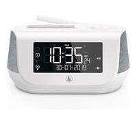 Hama Radio numérique DR36SBT (pour réception FM/Dab/Dab + / Bluetooth,Radio de Cuisine sous comptoir, écran Couleur, Fonction d'alarme, Fonctionnement sur Secteur) Blanc