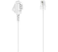 Hama DSL Câble de raccordement [1x TAE F mâle - 1x RJ45 mâle 8P2C] 10 m blanc