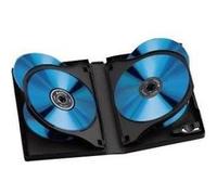 Housse à DVD Hama 00049685 6 CDs/DVDs/disques Blu-ray polypropylène noir (l x H x P) 136 x 191 x 26.6 mm 3 pc(s)