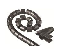 Hama Tube pour câbles spirale 1,5 m Ø 30 mm Noir