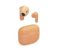 Hama Écouteurs Bluetooth sans fil Freedom Light II – TWS 5.3, 20h, Micro, USB-C, Orange