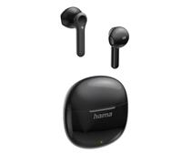 Hama Écouteurs True Wireless Action One – Micro intégré, commandes tactiles et vocales, 20h, Noir