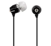 Hama Écouteurs In-Ear Stéréo Crystal HK3001 Casque 3,5mm Jack Noir