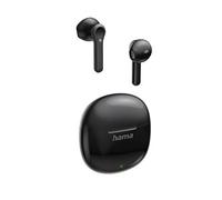 Hama Écouteurs True Wireless Action One – Micro intégré, commandes tactiles et vocales, 20h, Noir
