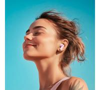 Hama Écouteurs intra-auriculaires Freedom Light II – Bluetooth 5.3 TWS, 20h, Micro, USB-C, Rose