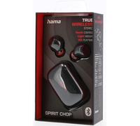 Hama Spirit Chop Casque True Wireless Stereo (TWS) Ecouteurs Appels/Musique Bluetooth Noir