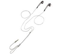 Hama Écouteurs Stéréo In-Ear Crystal HK 281 Argent Métallique 3,5 Mm