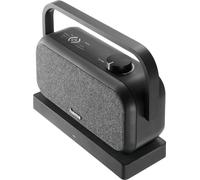 Hama Enceinte TV AUX, USB noir, gris