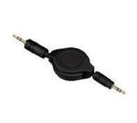 HAMA Enrouleur Jack M/M 3.5 Noir