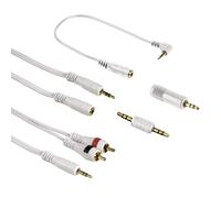 Hama Ensemble De Câbles Audio Stéréo AUX 3,5Mm 1,5M Connecteurs Cinch