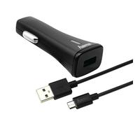 Hama Ensemble De Chargeur Pour Prise Allume-Cigare Câble De Charge Micro-USB