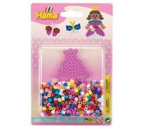 Hama ensemble de perles pour princesses junior rose 452 pièces