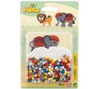 Hama Ensemble de perles Wild Animals Blister Éléphant 452 pièces Midi