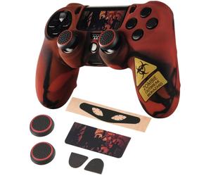 Hama Ensemble Peau Protection Poignée Thumb-Grips Clé pour Sony PS4 Commande