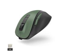 Hama Ergonomic Mouse (Wireless Mouse, 6 Buttons, 2.4 GHz, BlueWave, 800/1200/160