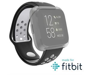 Hama Ersatz-Band Bracelet Sport pour Fitbit Versa 1 2 Lite Fitness Sport Tracker