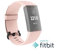 Hama Ersatz-Band TPU Bracelet pour Fitbit Charge 3/4 Fitness Sport de Traqueur