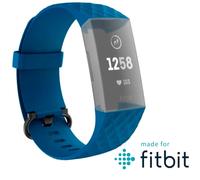 Hama Ersatz-Band TPU Bracelet pour Fitbit Charge 3/4 Fitness Sport Tracker