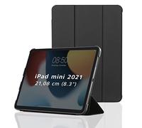 Hama Étui à Rabat pour Apple iPad Mini 2021 avec Fonction Support et Fermeture magnétique Noir