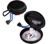 Hama Étui Rigide Hardcase Noir Pour Casque In-Ear Avec Compartiments