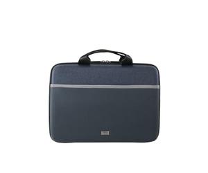 Hama Étui rigide pour ordinateur portable 14,1" (avec poignée, doublure matelassée, fermeture éclair, poche, sac, étui, étui rigide) bleu
