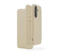 Hama Étui Samsung Galaxy A37 5G Fantastic Feel, Coque Bords Surélevés, Protection Rayures et Chocs, Intérieur Doux, Couvre Les Touches latérales, Compatible Chargement sans Fil, Beige